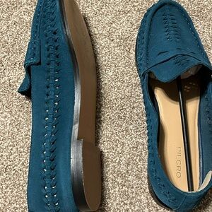 Pilcro Anthropologie Loafer Flat Slide Women’s size 9 Suede